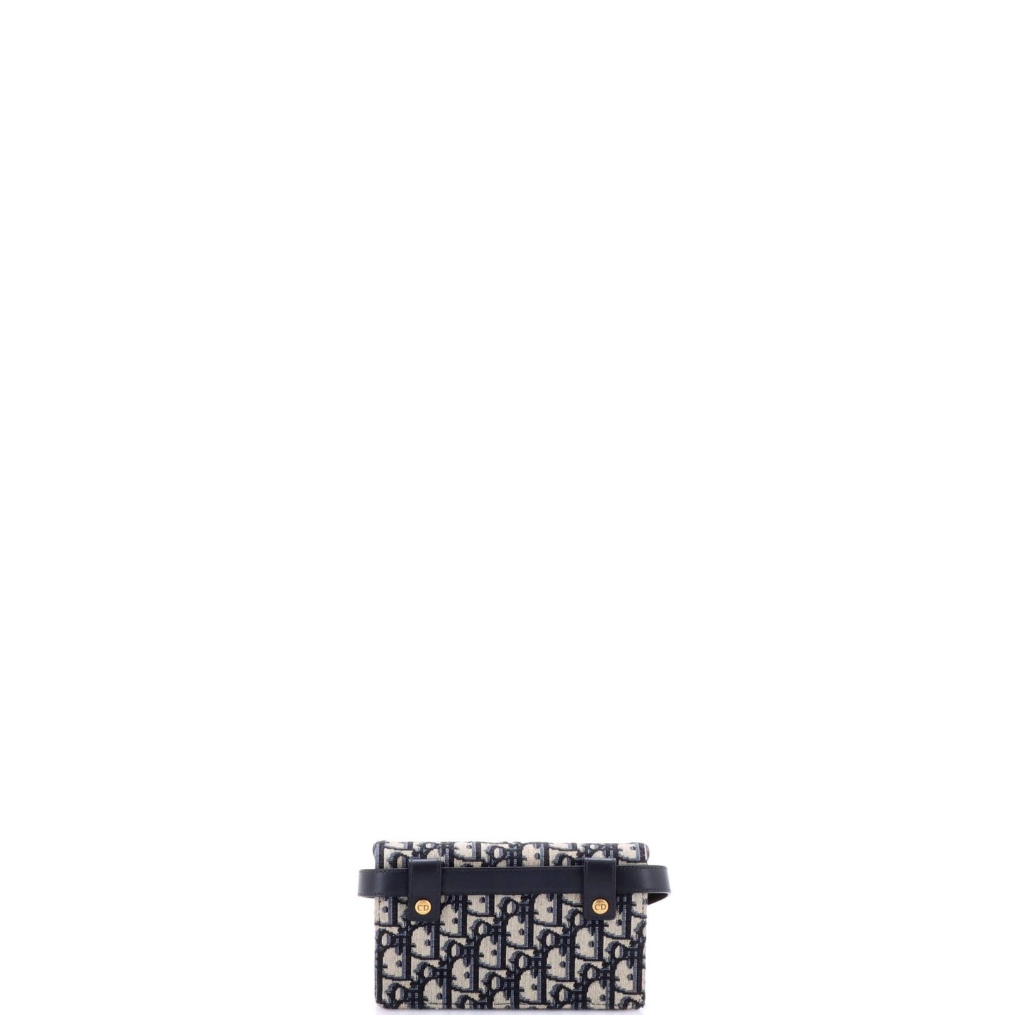 Christian Dior Saddle Rectangular Belt Bag Oblique Canvas