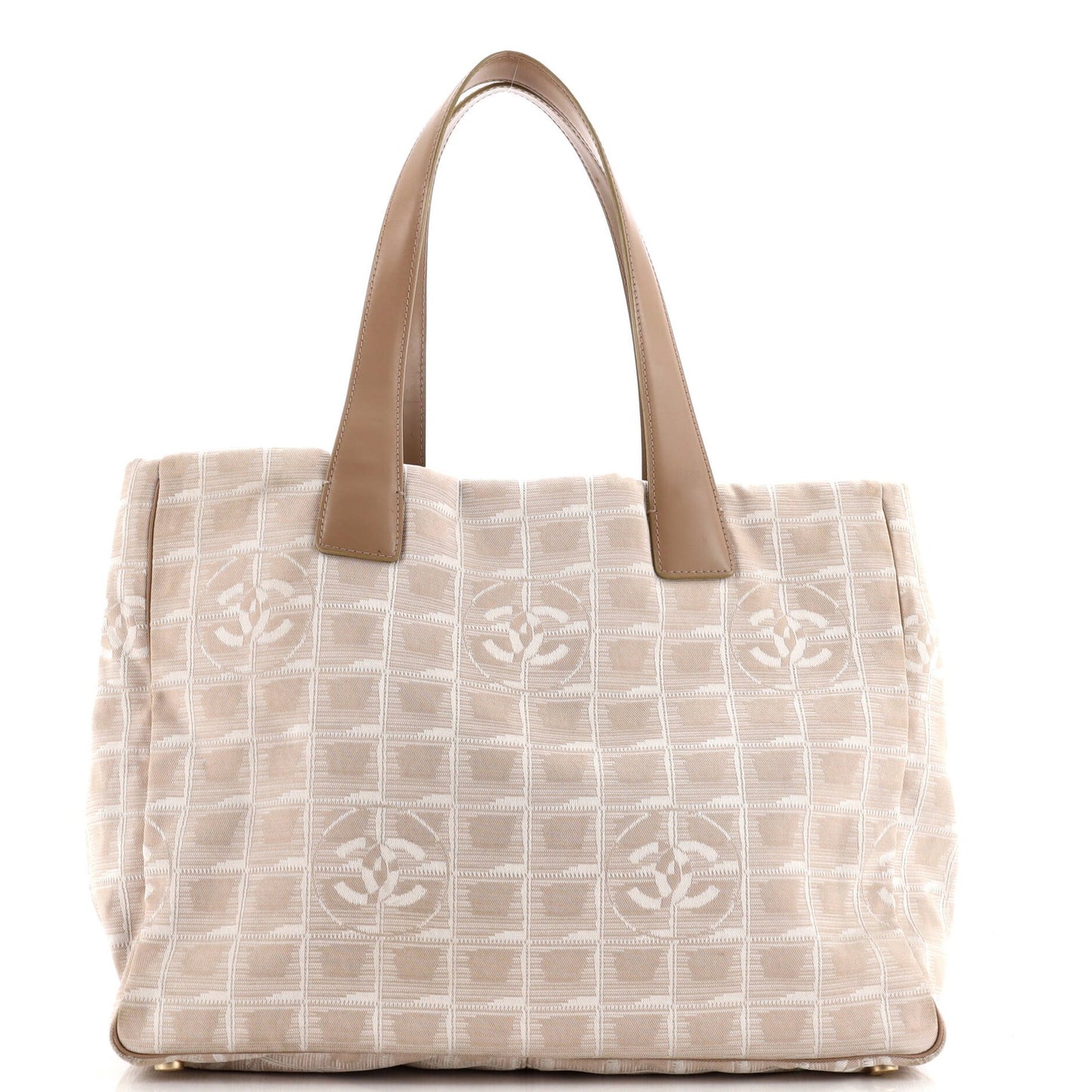 Chanel Travel Line Shoulder Bag Nylon Medium