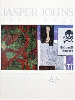 Jasper Johns Signed Poster 