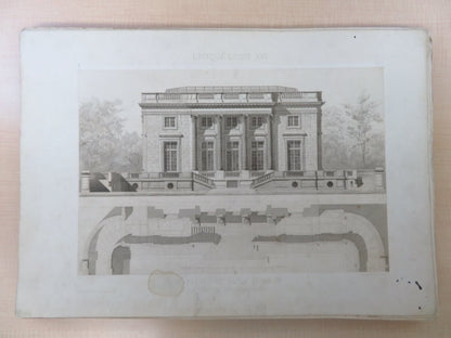 Architecture Louis Xvi Rodolphe Pfnor 1St Edition 1865 Plates Complete French