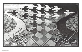 M.C. Escher Day And Night 