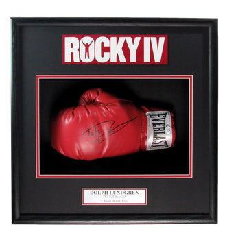 Dolph Lundgren Signed Left Boxing Glove 