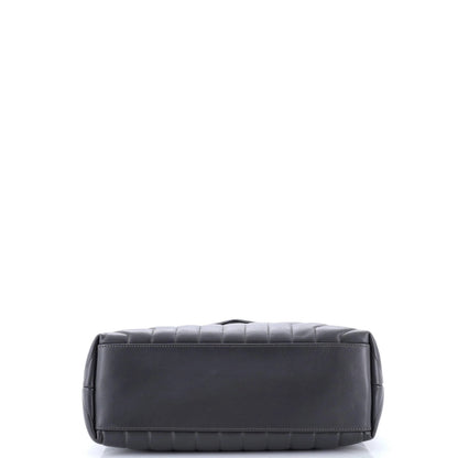 Medium Saint Laurent Loulou Shoulder Bag Matelasse Chevron Leather