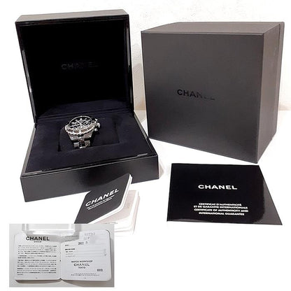 Chanel J12 Chronograph Black Sera Mick Repair