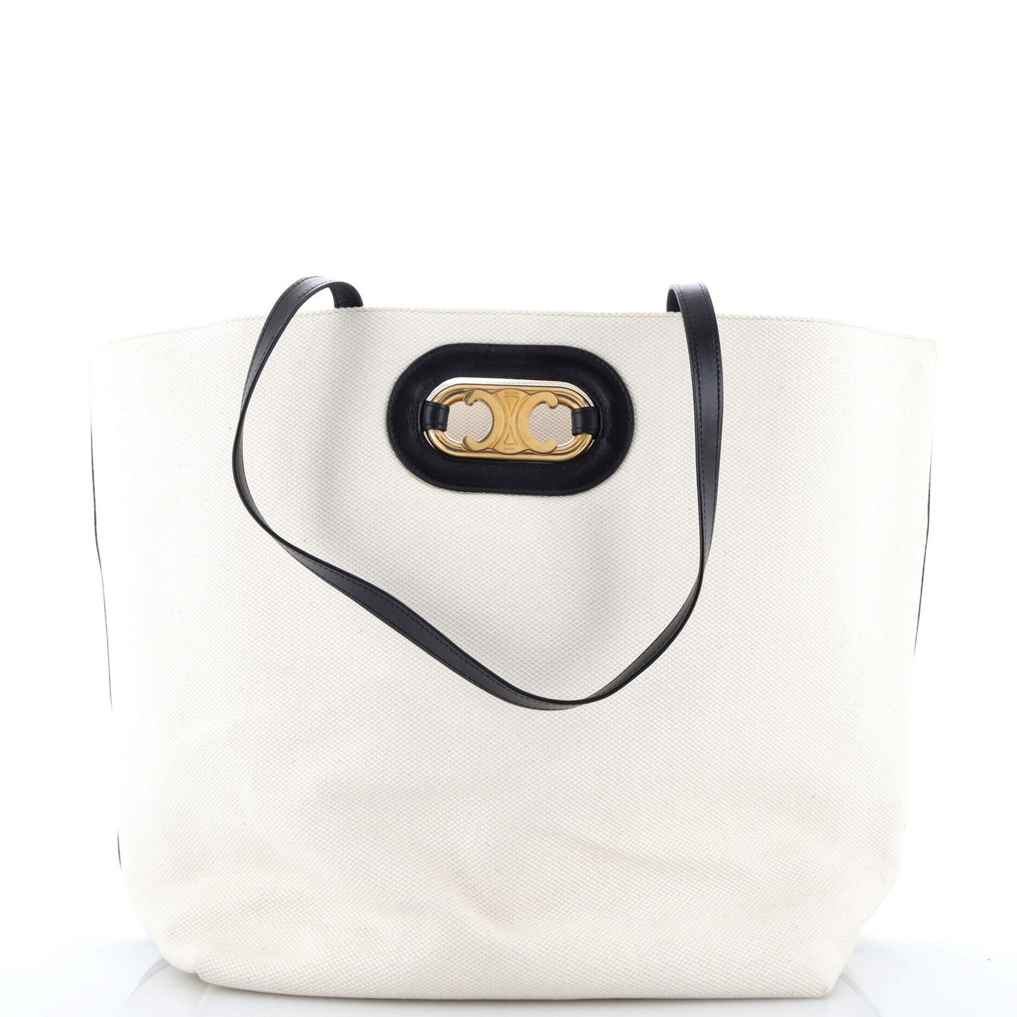 Celine Cabas Maillon Triomphe Bag Canvas