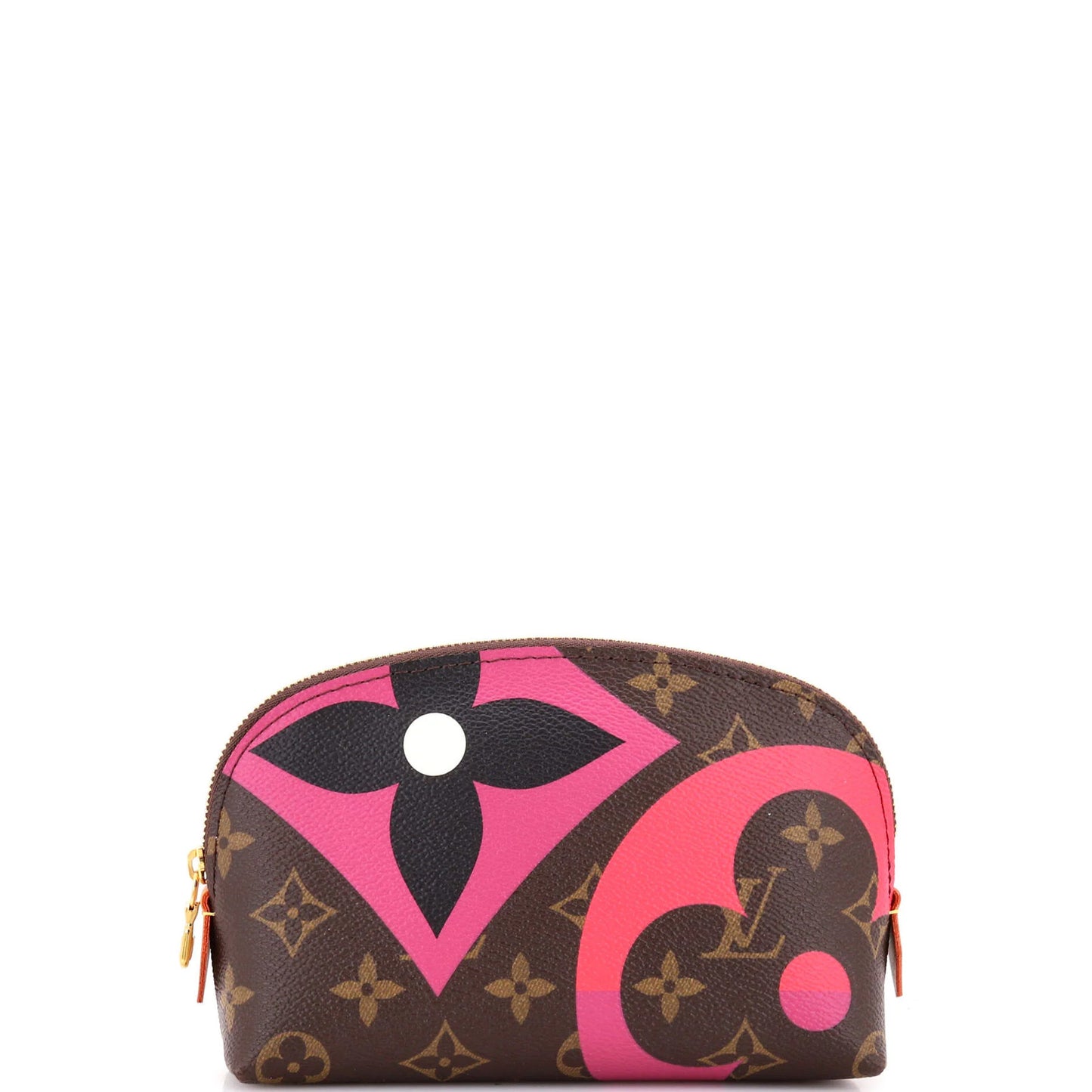 Louis Vuitton Cosmetic Pouch Limited Edition Game On Monogram Canvas