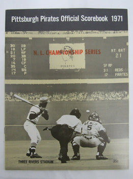 Very Rare 1971 Pittsburgh Pirates Nlcs Official