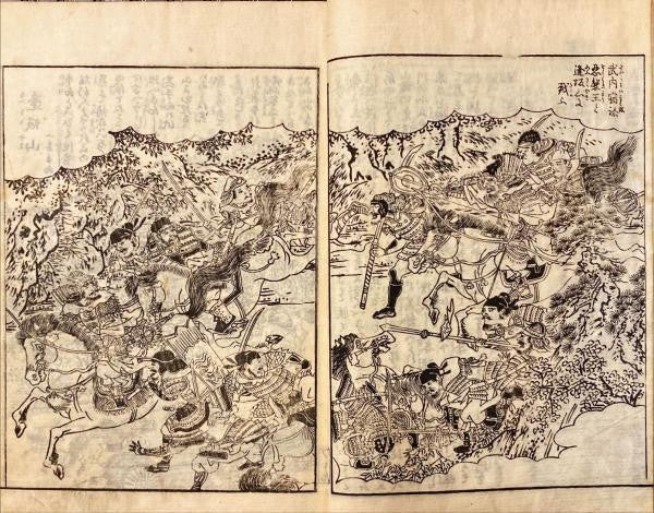 Omi Meisho Zue 1814 Edo Woodblock Illustrated Book 4 Vols Akisato Rito Art