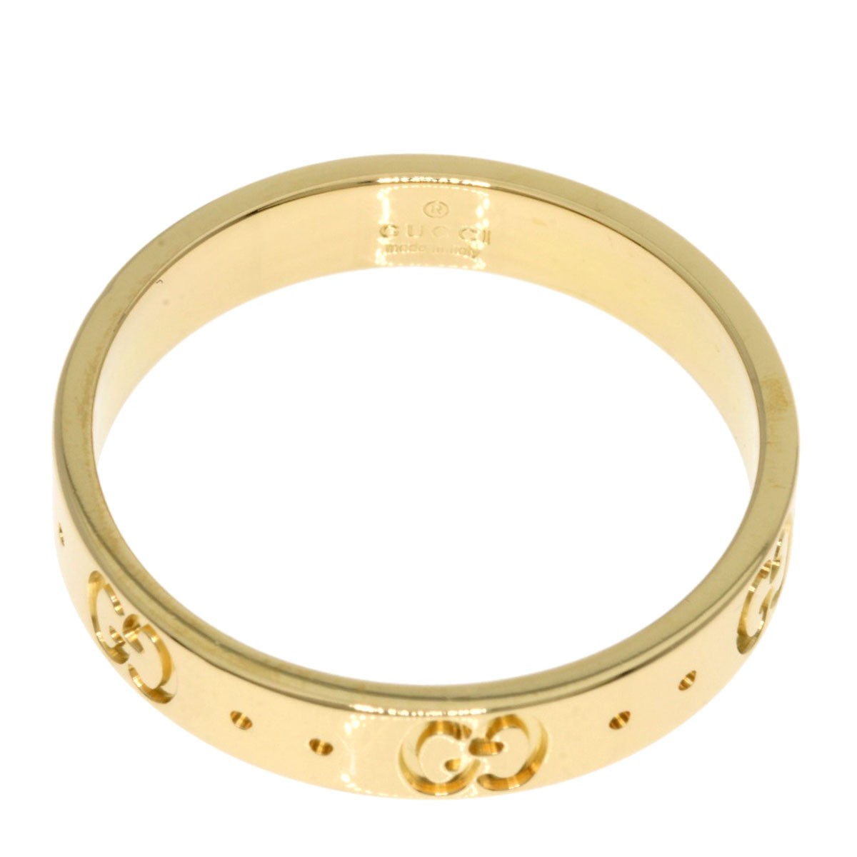 Gucci Icon # 19 Ring K18 Yellow Gold Ladies []