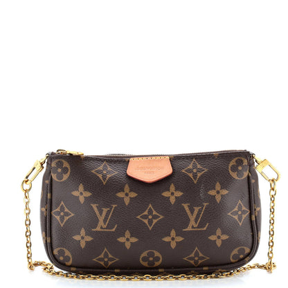 Louis Vuitton Multi Pochette Accessoires Pouch Monogram Canvas Small