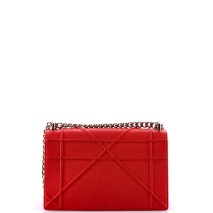 Christian Dior Diorama Flap Bag Grained Calfskin Medium