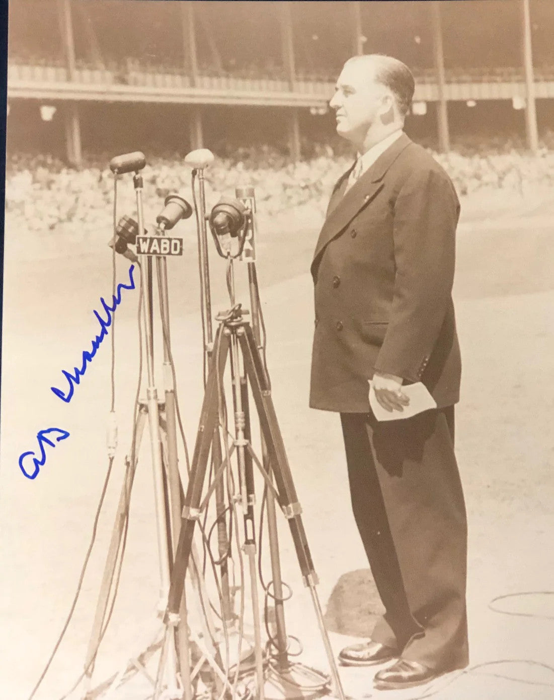 Albert Happy Chandler 8X10 Photo