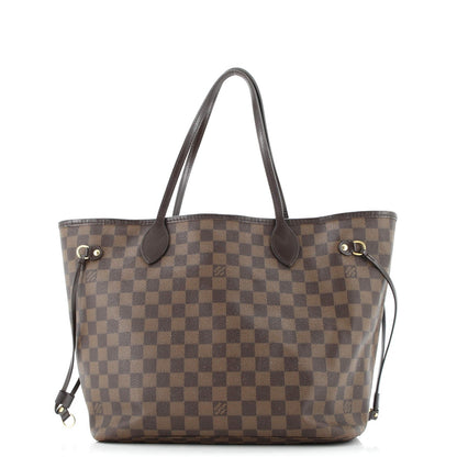Louis Vuitton Neverfull Nm Tote Damier Mm