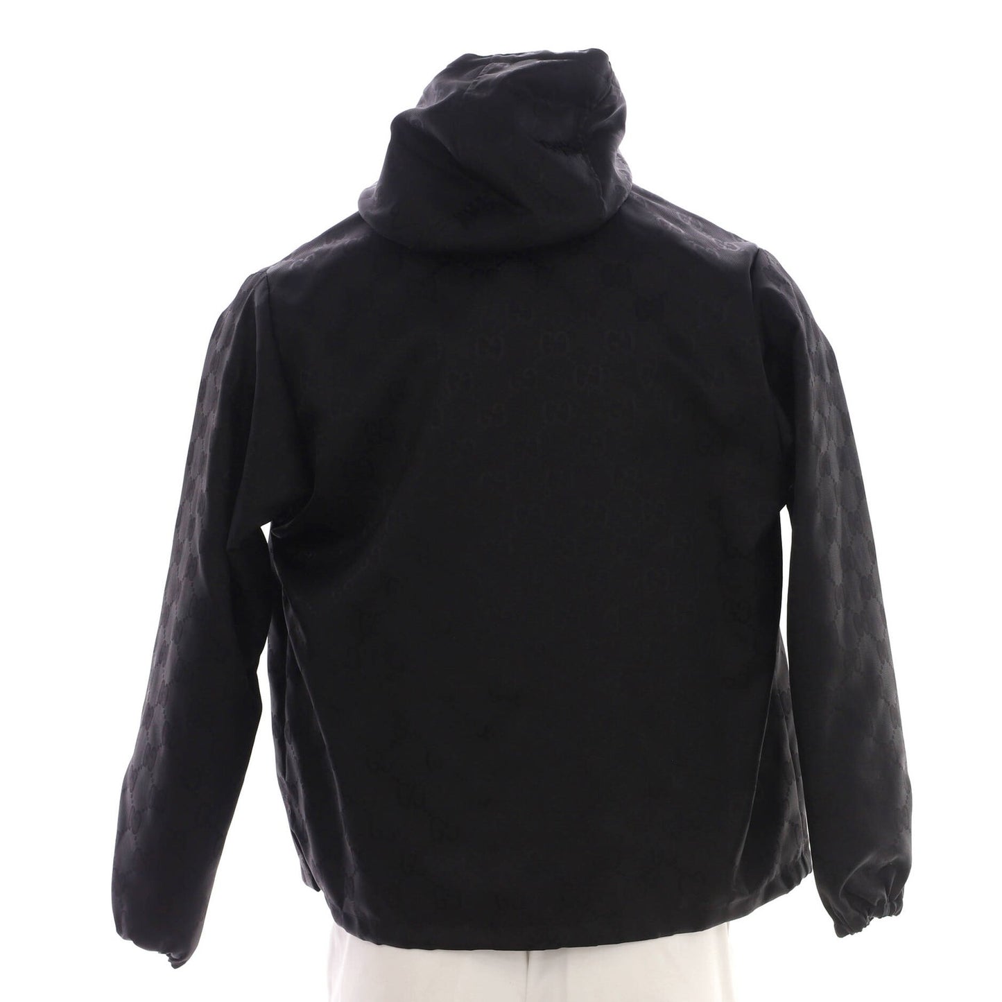 Gucci Men'S Off The Grid Hooded Windbreaker Gg Polyamide