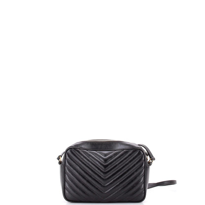 Saint Laurent Lou Camera Bag Matelasse Chevron Leather Small