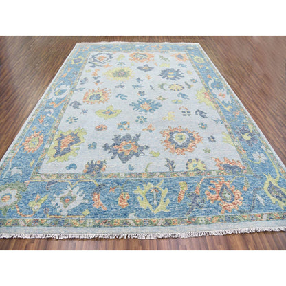 12'X15'3" Oushak Re Imagined,Wool Hand Knotted Oversize,Oriental Rug