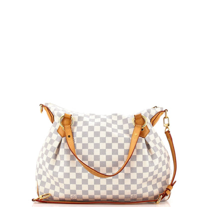 Louis Vuitton Evora Handbag Damier Gm