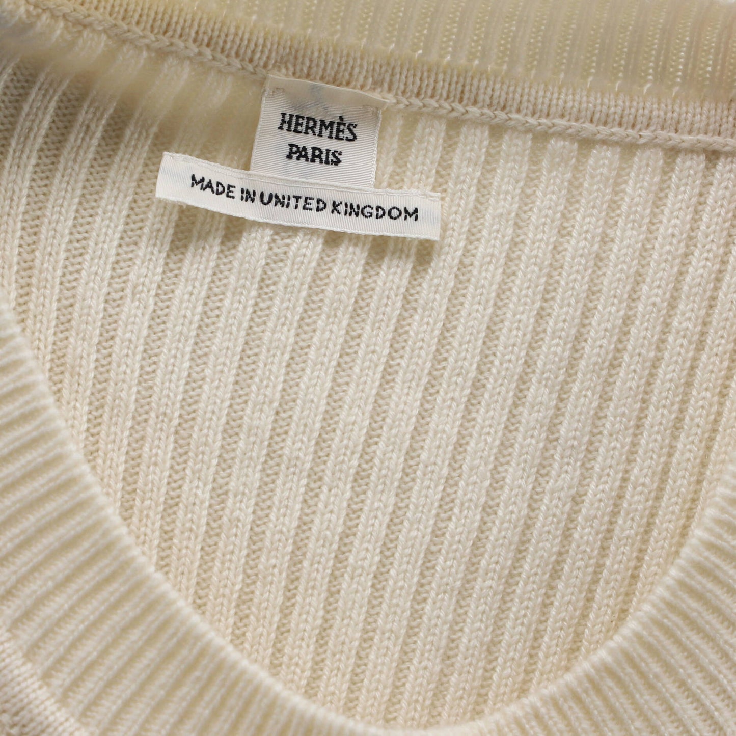 Hermes Women'S H Long Sleeve Crewneck Sweater Cashmere