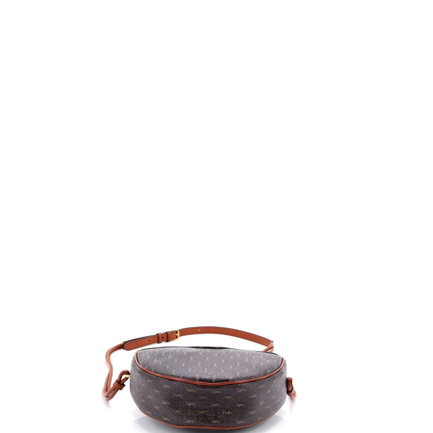 Saint Laurent Le Monogramme Coeur Bag Monogram All Over Coated Canvas