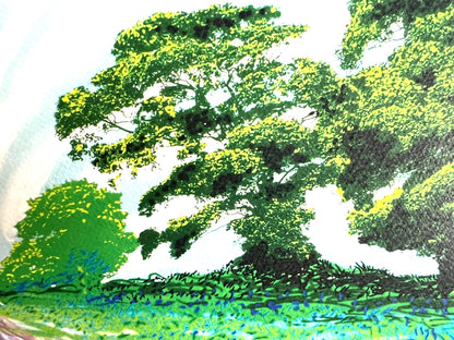 David Hockney Lithograph Coa Signed Op Numbered A Hand Limited