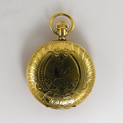 Elgin Gold-Filled Pocket Watch Size 16