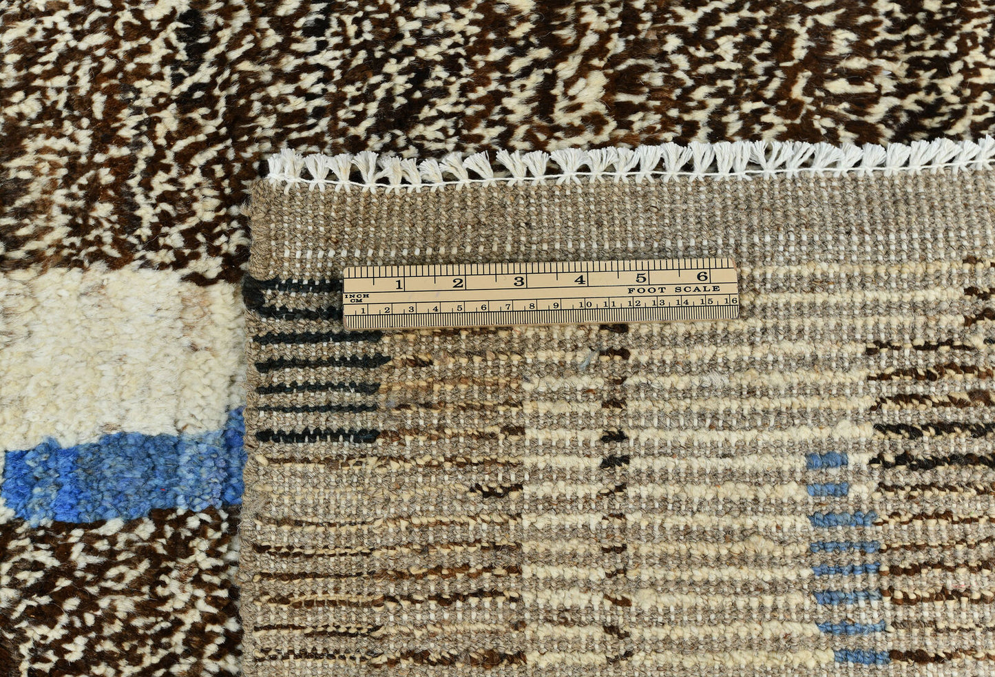 Contemporary Brown Abstract Style Moroccan Style