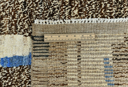 Contemporary Brown Abstract Style Moroccan Style