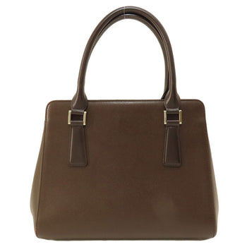 BURBERRY Handbag logo Leather