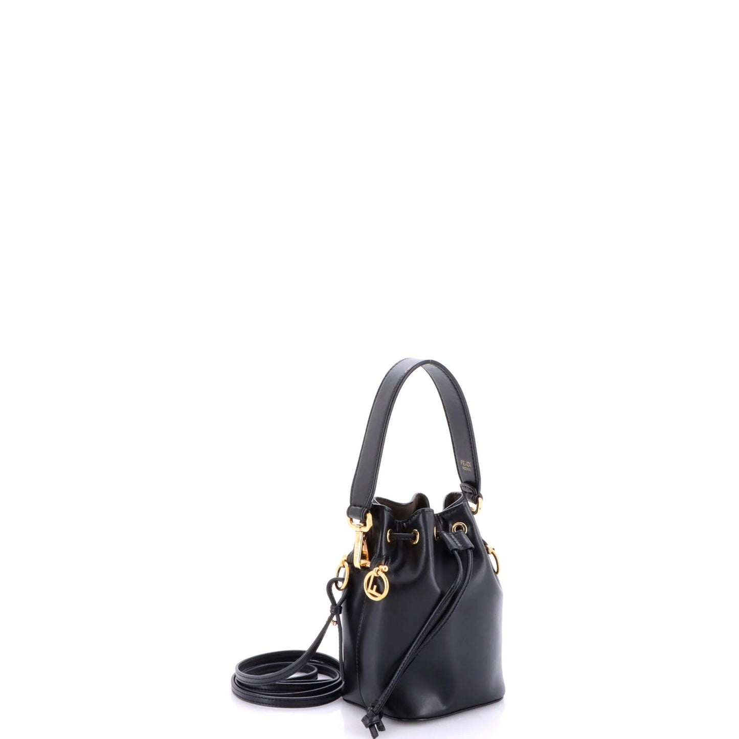 Fendi Mon Tresor Bucket Bag Leather Mini