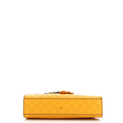 Gucci Emily Chain Flap Bag Guccissima Leather Medium