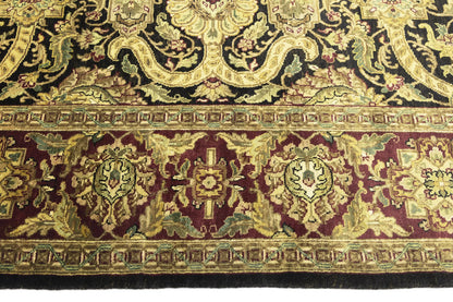 8X10 ft Handmade Floral Traditional Wool Rug