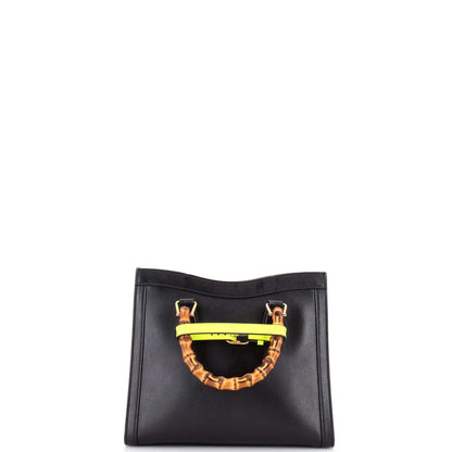 Gucci Diana Nm Bamboo Handle Tote Leather Small