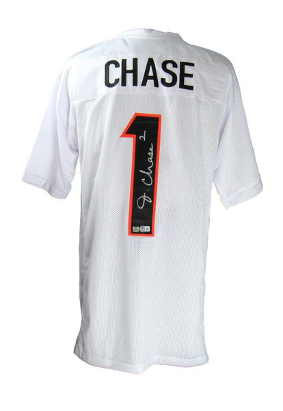 Ja'Marr Chase Signed/Autographed Custom Bengals