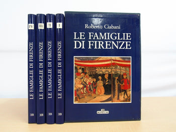Roberto Ciabani Le Famiglie Di Firenze 4-Volume
