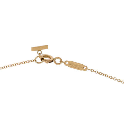 Tiffany & Co. T Smile Pendant Necklace 18K Yellow Gold Small