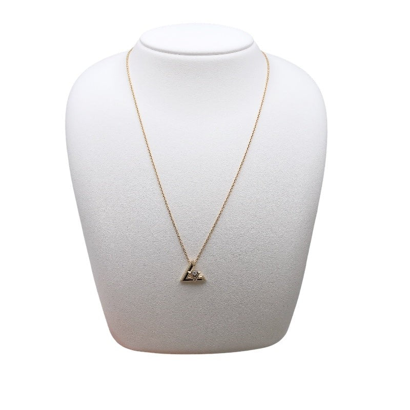 Louis Vuitton Volt One Pendant Necklace K18 Gold