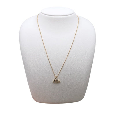 Louis Vuitton Volt One Pendant Necklace K18 Gold