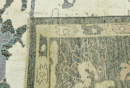 8X10 Ft Oushak Peshawar Oriental Rug Floral