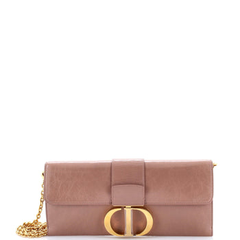 Christian Dior 30 Montaigne Clutch Leather