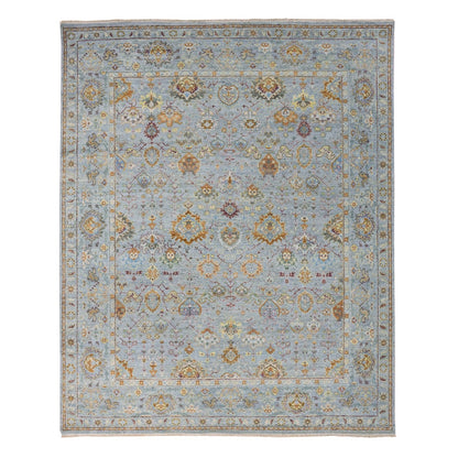 8'X10' Gray Sultanabad Reimagined 100% Wool Hand Knotted Oriental Rug