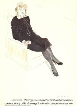 David Hockney Celia, Paris 