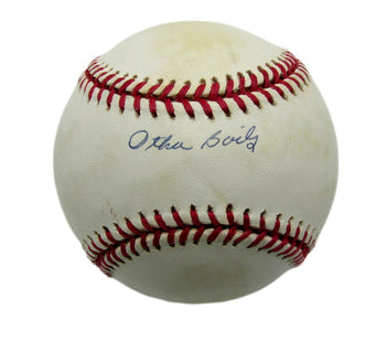 Otha Bailey Signed Onl Baseball Negro League Cleveland Buckeyes Psa/Dna 177358