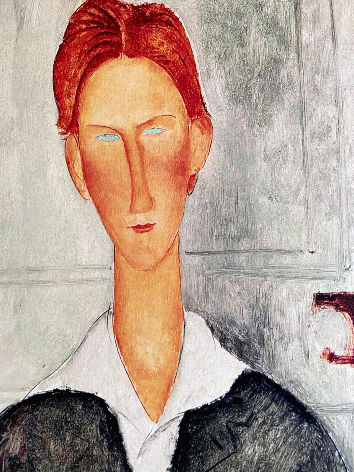 Amedeo Modigliani 1952 Coa Quadriennale Signed Op (Egon Schiele)