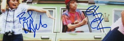 Beverly D'Angelo/ Chevy Chase Autographed 12x20 Photo "Vacation" Framed JSA