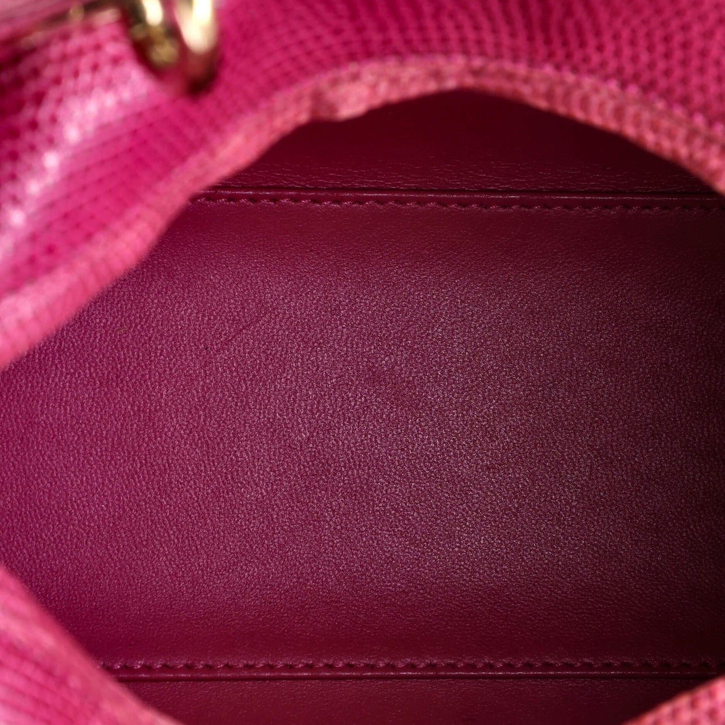 Christian Dior Lady Dior Bag Lizard Medium
