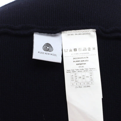 Max Mara Women'S Two Pocket Open Long Cardigan Wool