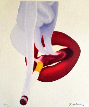 Tom Wesselmann Lithograph Coa Hand Numbered Signed Op Published