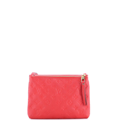 Louis Vuitton Twice Handbag Monogram Empreinte Leather