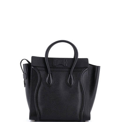 Celine Luggage Bag Grainy Leather Mini