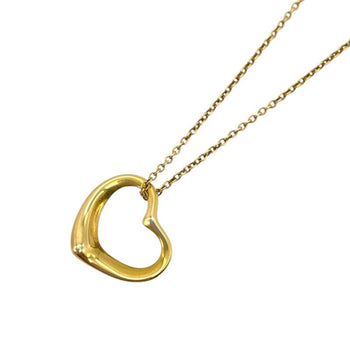 Tiffany & Co. Open Heart Necklace K18Yg